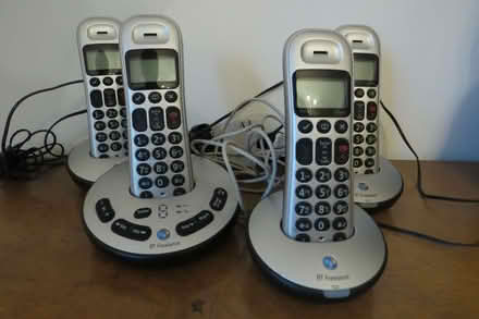 Photo of free Telephone with answerphone and 4 handsets (Wetherby LS22) #1