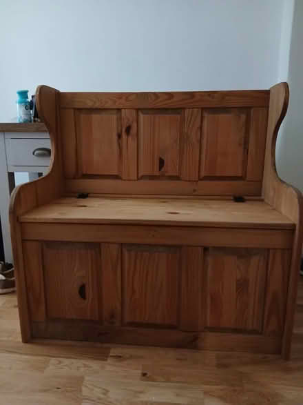 Photo of free Wooden bench and storage (CT19) #1