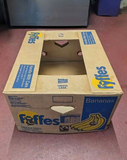 Photo of free Banana Boxes with Lids (PL4 Greenbank.) #1