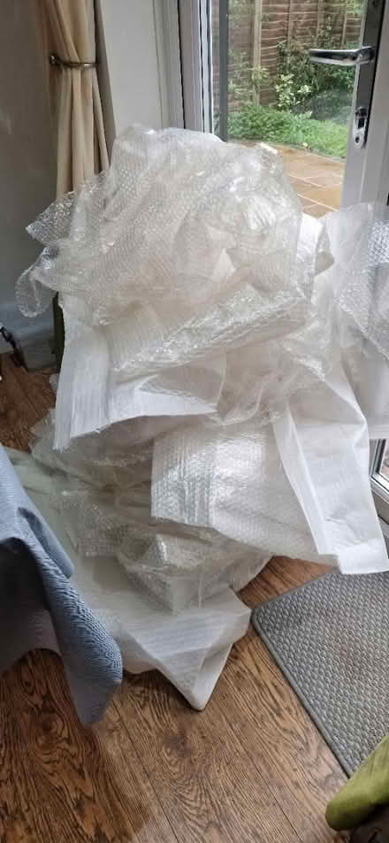 Photo of free Lots of bubble wrap from packaging (GU51 2TW) #1