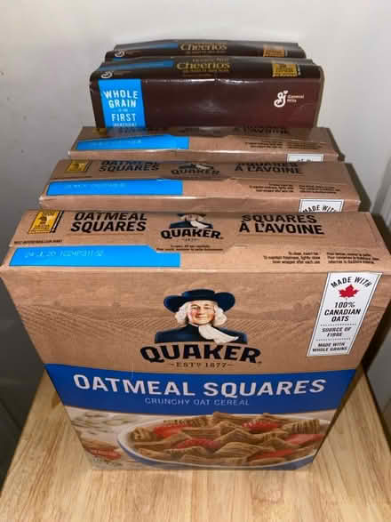 Photo of free (5) boxes of cereal (BB 2024) (Bloor/ The West Mall) #1