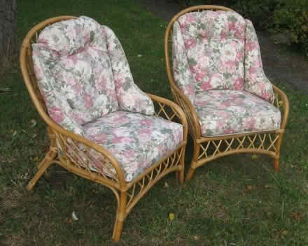 Photo of free Pair of cane armchairs (Halesworth IP19) #1