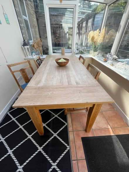 Photo of free Pine table 200cm x 90cm (Liberton EH16) #2