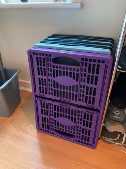 Photo of free Plastic fold up crates (Crawley RH10) #2