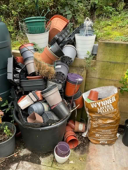 Photo of free Various types and sizes of pots for garden and house (Upper Tean ST10) #1