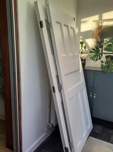 Photo of free Pair of white internal double doors (South Oxford OX4) #1