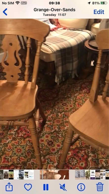 Photo of free Dining chairs (Grange-over-Sands LA11) #2