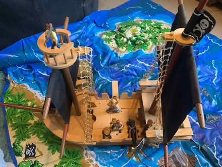 Photo of free Wooden pirate ship (Withington Hereford) #2