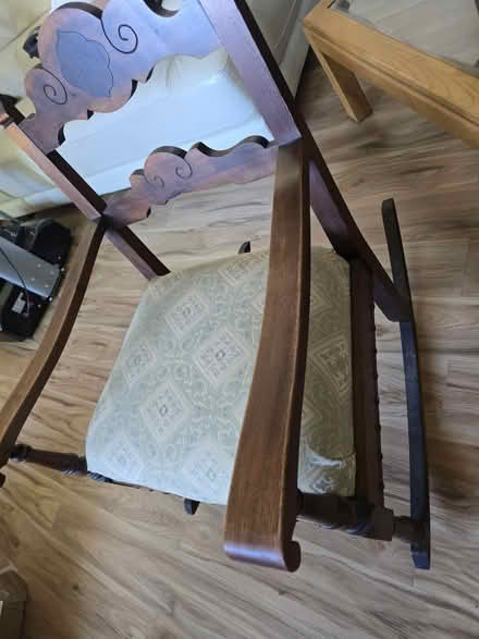 Photo of free Two chairs (one a rocking chair) (Parsippany) #1
