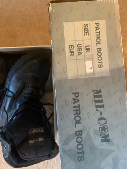 Photo of free Patrol boots size 7 (Withington Hereford) #2