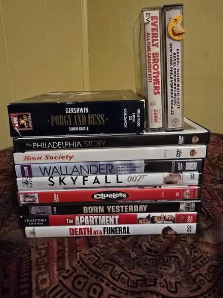 Photo of free DVDs, Cds, Cassettes (West 7th) #1