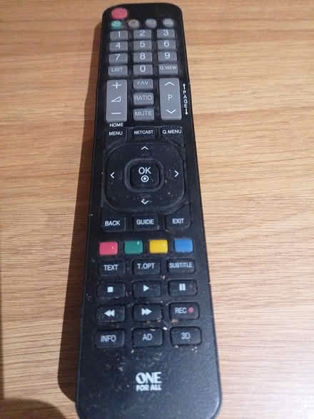 Photo of free One for all remote control (Parkstone BH14) #1