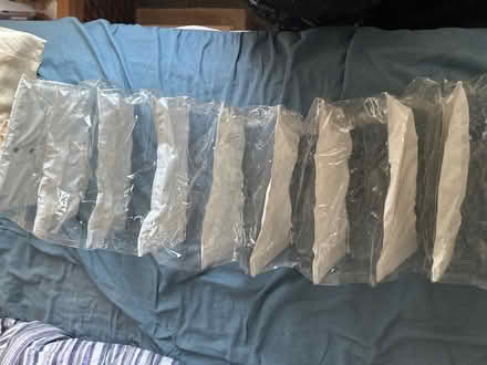Photo of free Plastic hanging shoe rack / pockets (Ashford TW15) #1