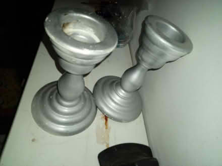 Photo of free Wooden candle holders (Hanworth TW13) #1