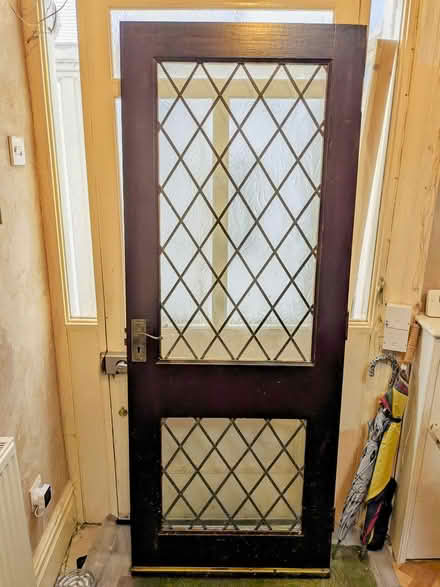 Photo of free Hard wood, double glazed door (Wallasey, CH44) #2
