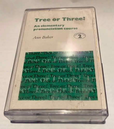 Photo of free English pronunciation cassette (Finsbury Park N4) #1