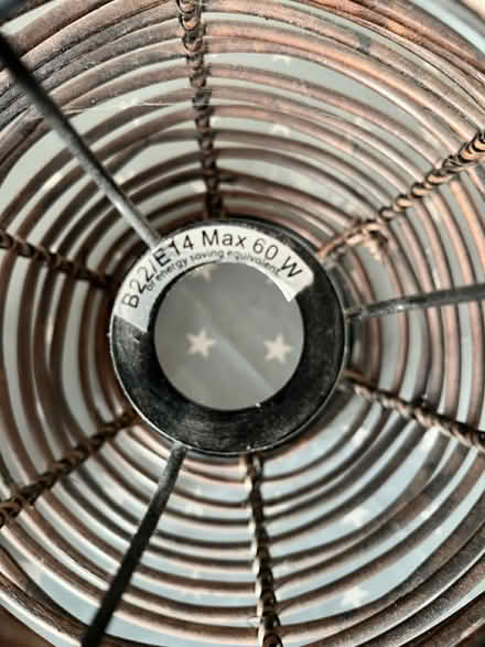 Photo of free 2 x wicker lampshades (Brighton BN2 6) #4