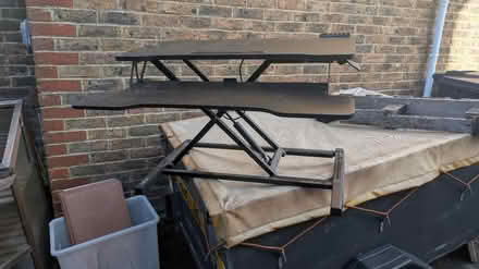 Photo of free Sit / stand desk topper for table (Haywards heath, wivelsfield rd) #1
