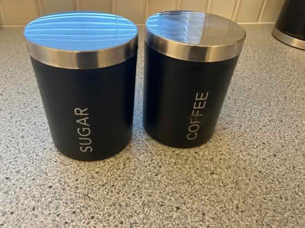 Photo of free Coffee & sugar storage canisters (Emmbrook RG41) #1