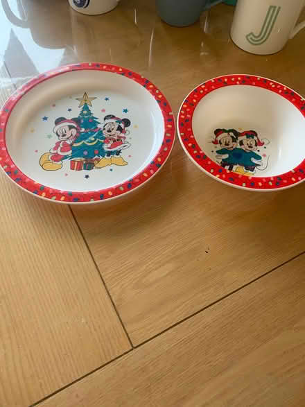 Photo of free Child’s melaware bowl and plate (Emsworth PO10) #1