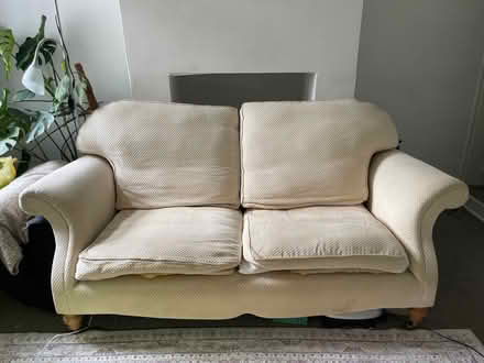 Photo of free Cream Martin and Parker 3 Seater Sofa (Wilmorton DE24) #2