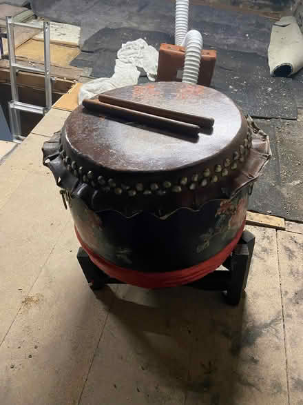 Photo of free Chinese (Japanese Taiko style) Large Festival Drum (Crooklands LA7) #2