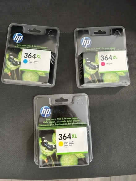 Photo of free HP Printer Inks (unused) (Hazlemere HP15) #1