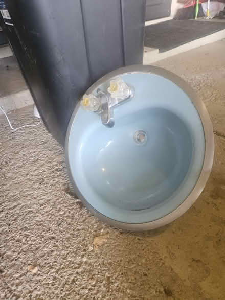 Photo of free Toilet and matching sink (Burton, Mi) #2