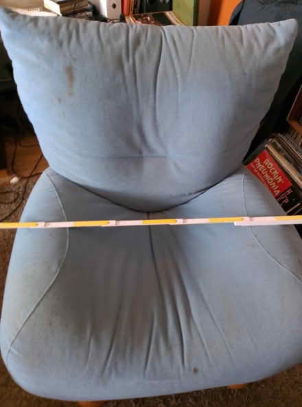 Photo of free Designer Lounge Chair & footstool (SS9 West Leigh-on-Sea) #3