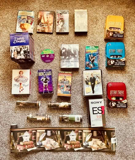 Photo of free CDs…VHS… (Williamstown) #1