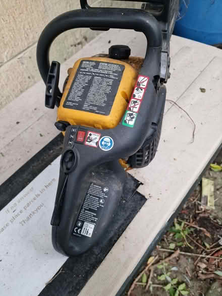 Photo of free Jcb chainsaw (Larkhall) #2