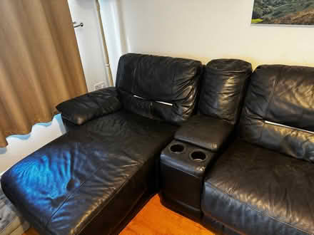 Photo of free Black Sofa (Norton LD8) #4