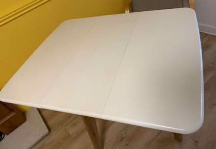 Photo of free Wooden folding table and ikea chair (Horsforth (LS18)) #1