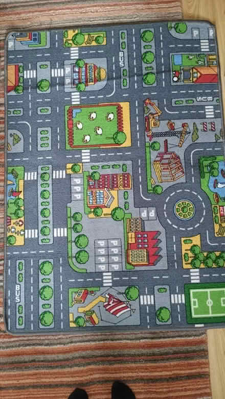 Photo of free Rug for toy cars (Stockport) #2
