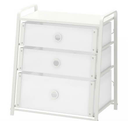 Photo of free IKEA White 3-Drawer Storage Unit (SW8) #1