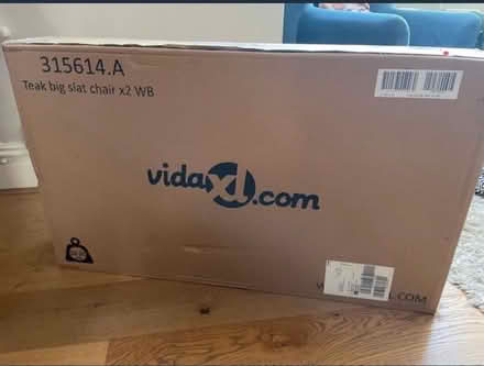 Photo of free 4 Teak garden chairs (Mortlake) #2