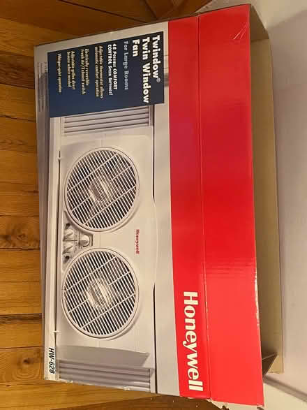 Photo of free Twin window fan (Hintonburg) #3
