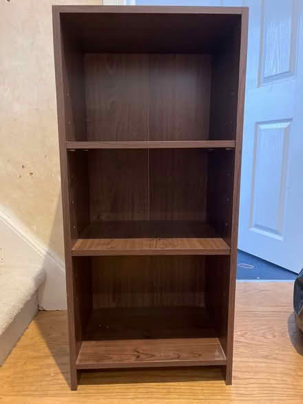 Photo of free Dark brown shelf unit (Woodley RG6) #1
