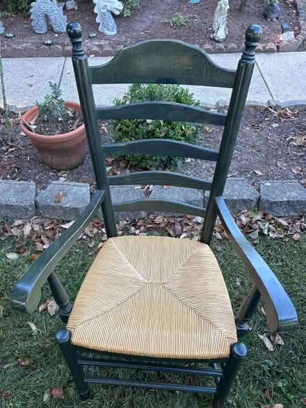 Photo of free 4 chairs and a wooden table pl (Germantown/Gaithersburg) #2