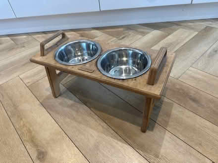 Photo of free Raised dog bowls (Alderley Edge SK9) #1