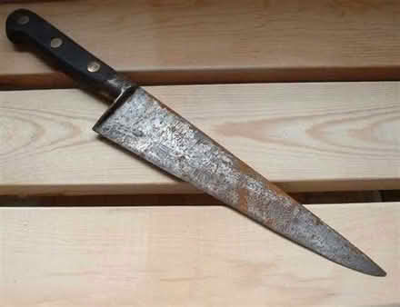 Photo of Old rusty kitchen knives (Cottle's Oak BA11) #1