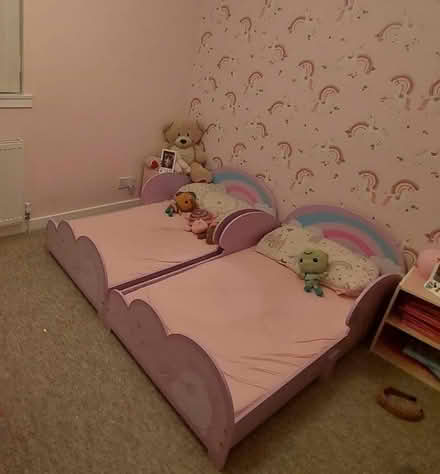 Photo of free Two Toddler Unicorn Beds (Grangemouth FK3) #1