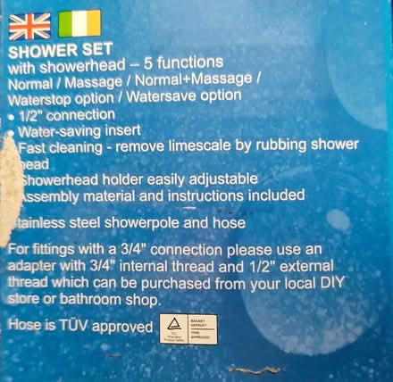 Photo of free Shower set (Cainscross GL5) #3