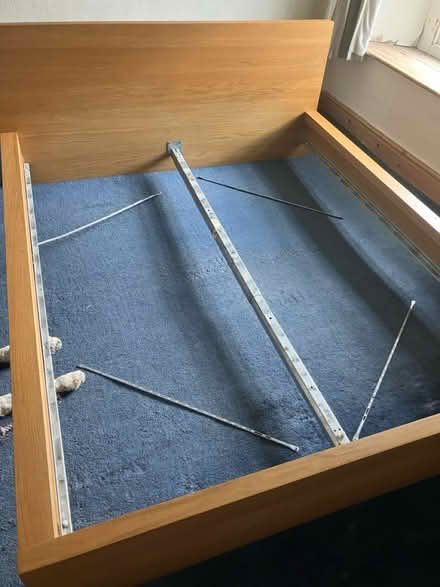 Photo of free King size IKEA bed frame (Helton CA10) #2