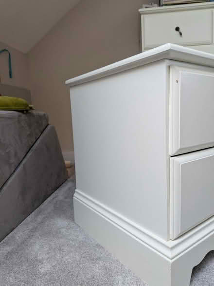 Photo of free White bedside table (Walkley S6) #3