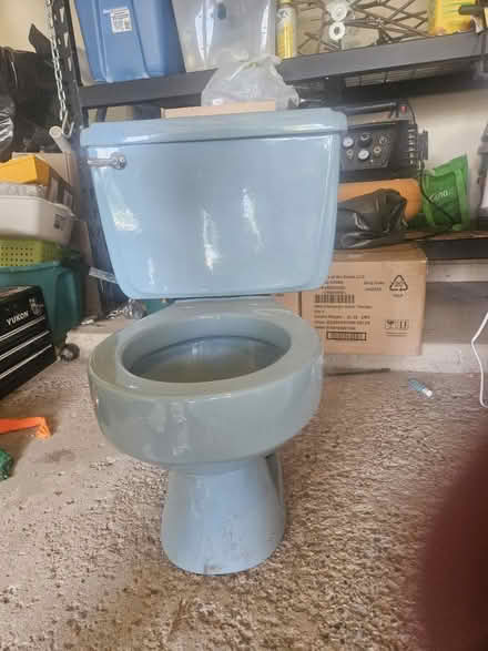 Photo of free Toilet and matching sink (Burton, Mi) #1
