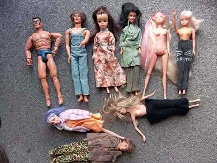 Photo of free Selection of teenage dolls and clothing (Hillsborough S6) #1
