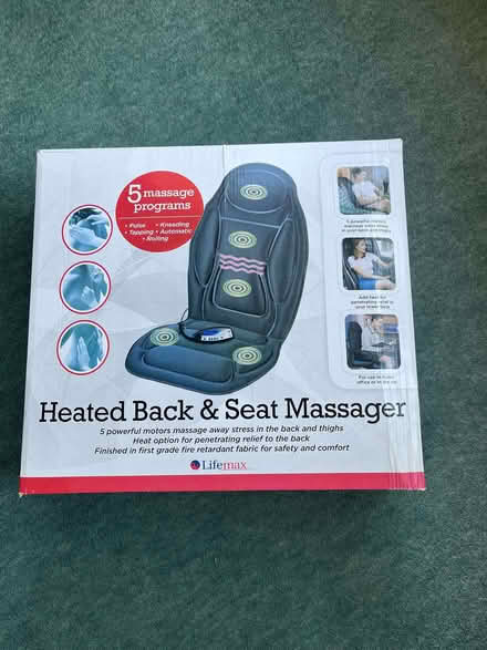 Photo of free Heated Back & Seat Massager (Top Amersham HP6) #1