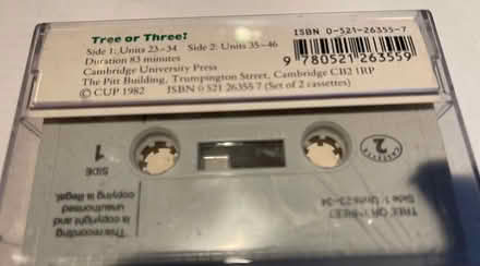 Photo of free English pronunciation cassette (Finsbury Park N4) #2