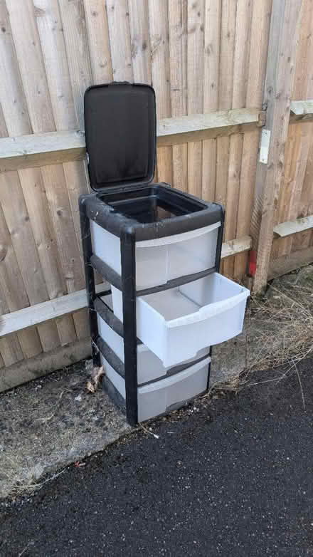 Photo of free Plastic drawers (Haywards heath, wivelsfield rd) #2